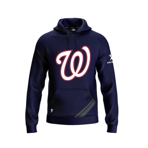 [FOLHSMNV-YXS-LOGO2] Decker Summit Hoodie (Youth XS, Navy, Logo 2)