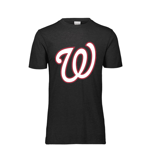 [FTSCUBBK-AS-LOGO2] Decker Men's Tri-Blend T-Shirt - Short Sleeve (Adult S, Black, Logo 2)