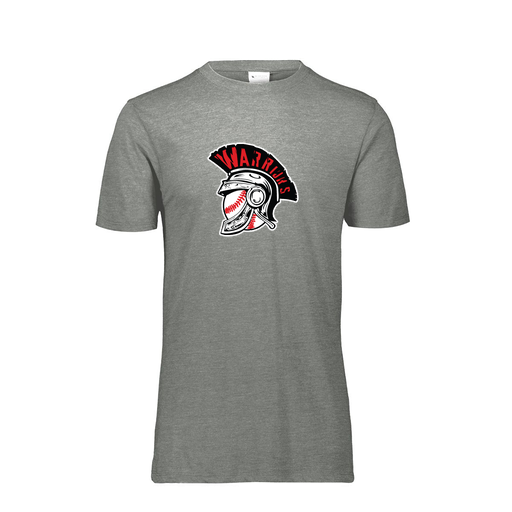 [FTSCUBGY-YS-LOGO1] Decker Youth Tri-Blend T-Shirt - Short Sleeve (Youth S, Gray, Logo 1)