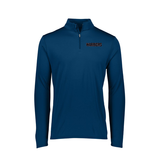 [FTLQFLNV-FAXS-LOGO3] Decker Women's Flex-Lite 1/4 Zip Shirt (Female Adult XS, Navy, Logo 3)