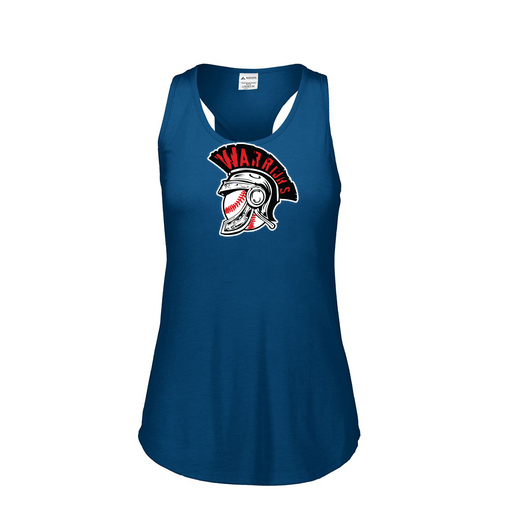 [3078.U22.S-LOGO1] Ladies Tri Blend Tank Top (Female Adult S, Navy, Logo 1)