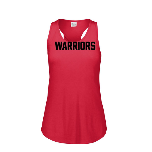 [3078.V96.S-LOGO3] Ladies Tri Blend Tank Top (Female Adult S, Red, Logo 3)