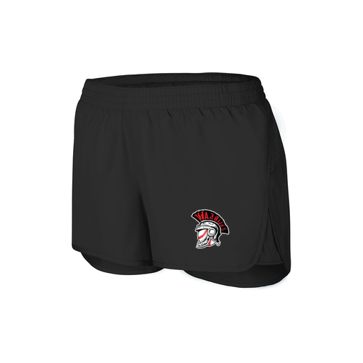 [2430.080.XS-LOGO1] Women's Performance Shorts (Female Adult XS, Black, Logo 1)