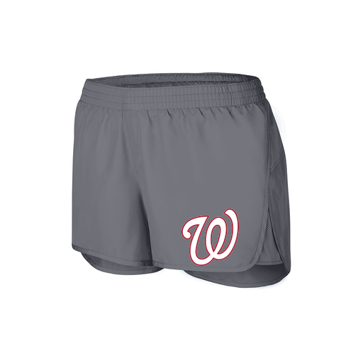 [2430.059.XS-LOGO2] Women's Performance Shorts (Female Adult XS, grey, Logo 2)