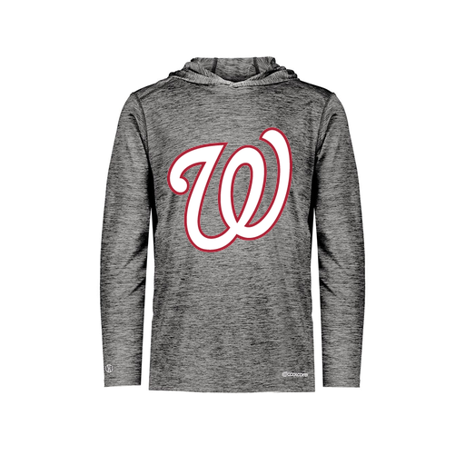 [FOLHCGBK-YS-LOGO2] Decker Youth Charge Hoodie (Youth S, Black, Logo 2)