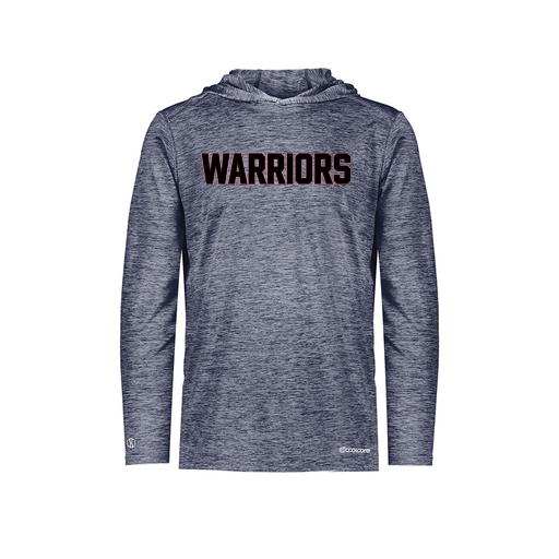 [FOLHCGNV-YS-LOGO3] Decker Youth Charge Hoodie (Youth S, Navy, Logo 3)