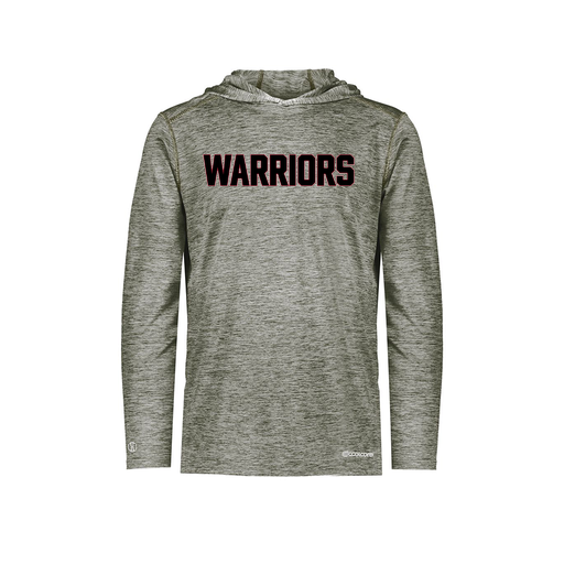 [FOLHCGGY-YS-LOGO3] Decker Youth Charge Hoodie (Youth S, Gray, Logo 3)