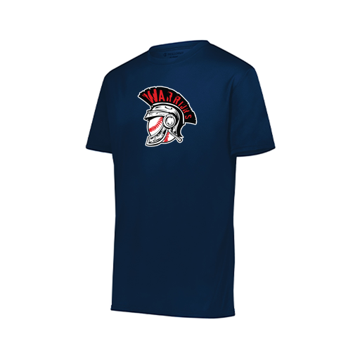[222818.065.S-LOGO1] Men's Movement Dri Fit Shirt (Adult S, Navy, Logo 1)