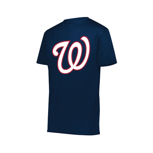 [222818.065.S-LOGO2] Men's Movement Dri Fit Shirt (Adult S, Navy, Logo 2)