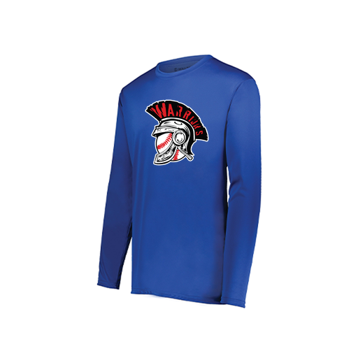 [222822.060.XS-LOGO1] Men's LS Smooth Sport Shirt (Adult XS, Royal, Logo 1)