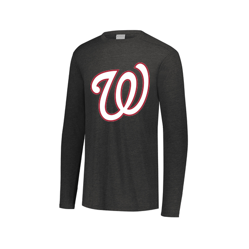 [3075.K94.XS-LOGO2] Men's LS Ultra-blend T-Shirt (Adult XS, Black, Logo 2)