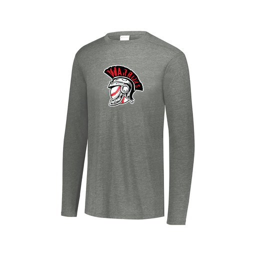 [3075.013.XS-LOGO1] Men's LS Ultra-blend T-Shirt (Adult XS, Gray, Logo 1)