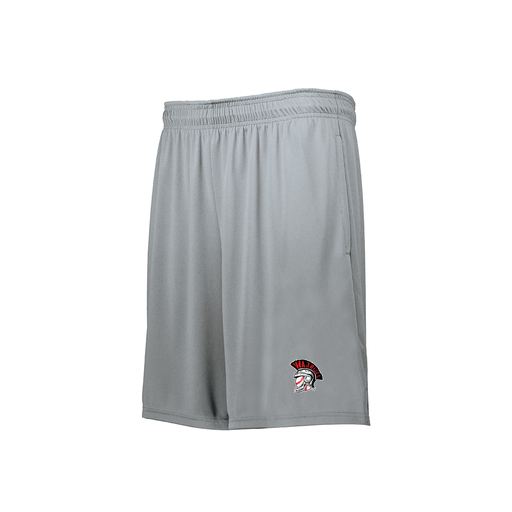 [229511.099.XS-LOGO1] Men's Swift Short (Adult XS, Silver, Logo 1)