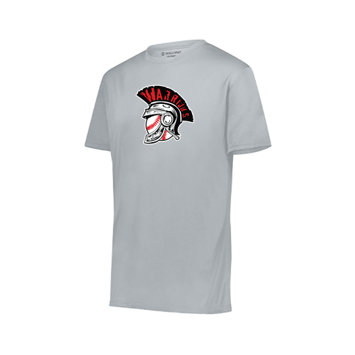 [222819.099.XXS-LOGO1] Youth Movement Dri Fit Shirt (Youth XXS, Silver, Logo 1)