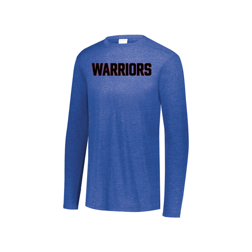 [3076.U55.S-LOGO3] Youth LS Ultra-blend T-Shirt (Youth S, Royal, Logo 3)