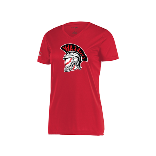 [222820.083.S-LOGO1] Ladies Movement Dri Fit Shirt (Female Adult S, Red, Logo 1)