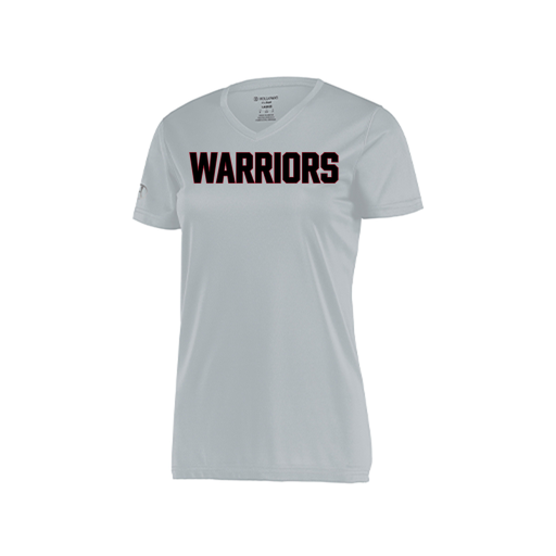 [222820.099.S-LOGO3] Ladies Movement Dri Fit Shirt (Female Adult S, Silver, Logo 3)